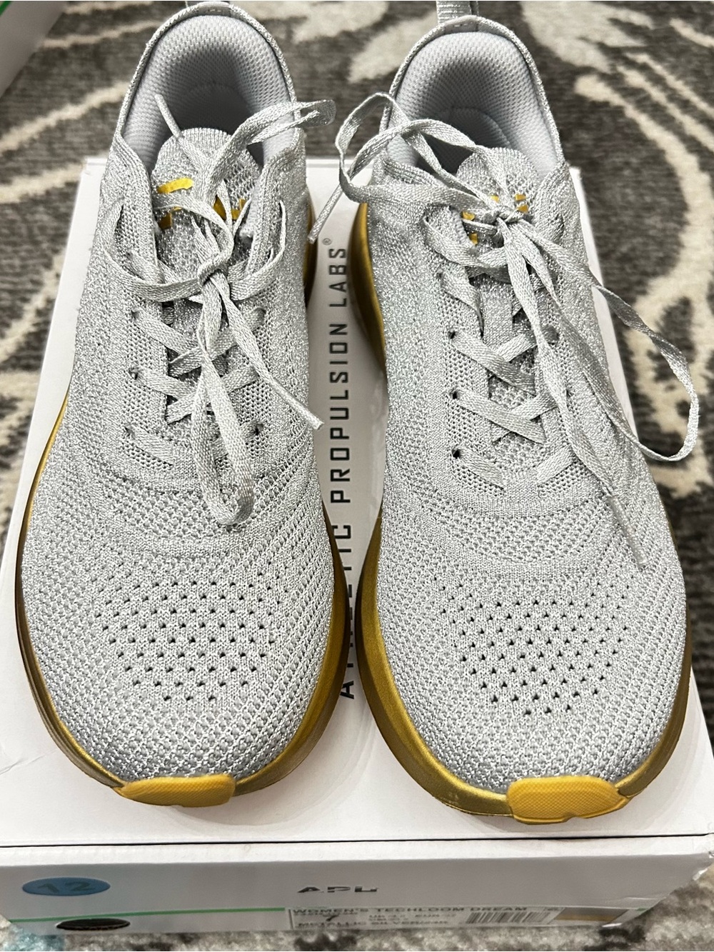 APL Women’s Techloom Dream Sneakers  - Silver and Gold